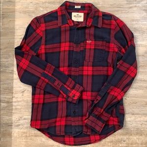 Hollister men’s flannel. Worn once